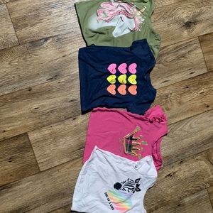 4 girl shirts